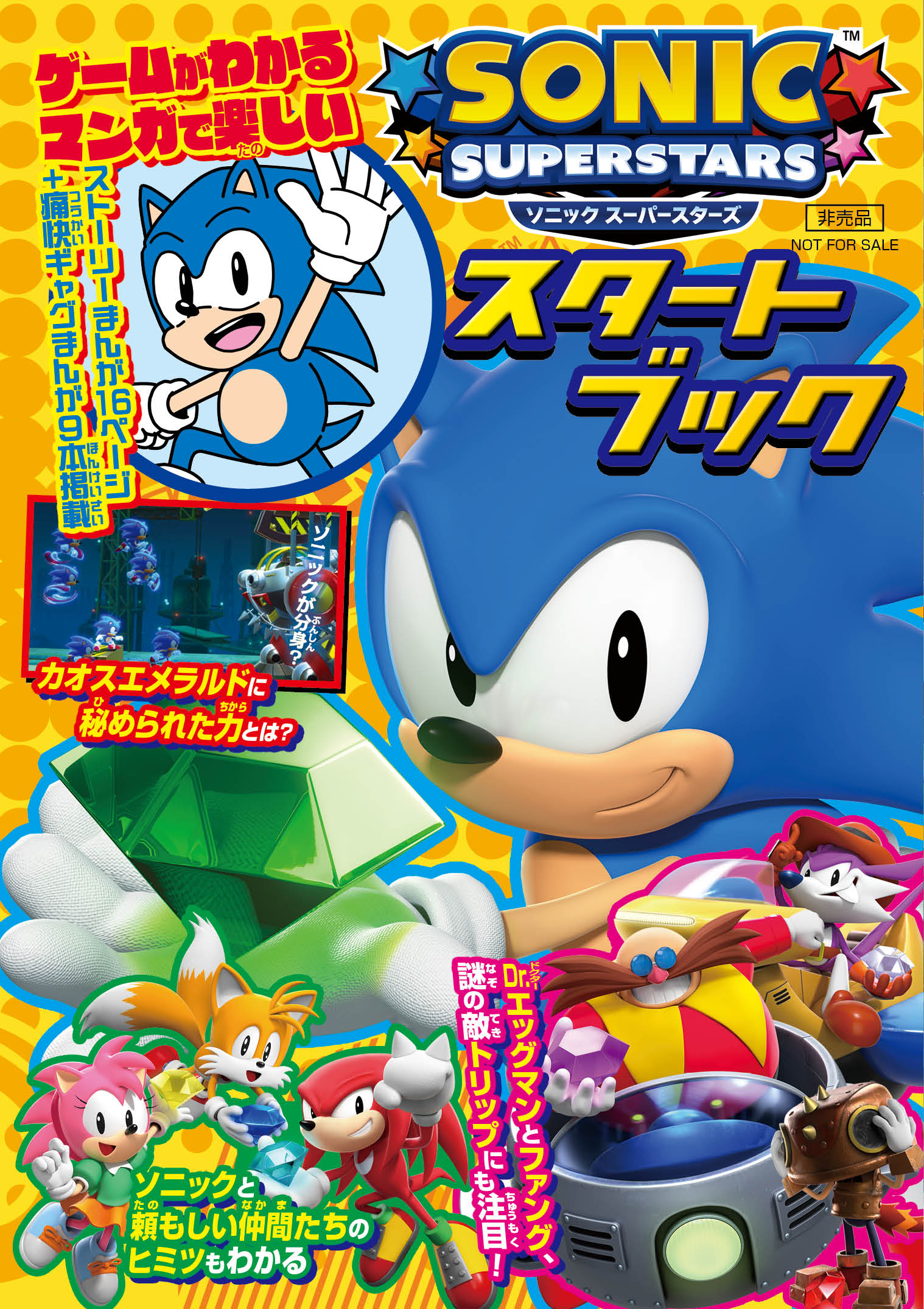 Sonic Superstars Starter Book
