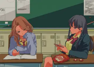 Las gals que siempre dicen cosas increibles: Mi vida diaria en la preparatoria privada paranormal