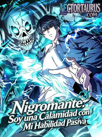 Portada del manga Asciendo a la Divinidad con mi Habilidad de Nigromante en español