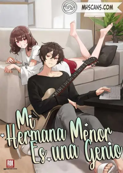Portada del manga Mi hermana menor es una genio en español
