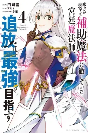 Mikata ga Yowa Sugite Hojo Mahou ni Toushite Ita Kyuutei Mahoushi, Tsuihou Sarete Saikyou wo Mezasu