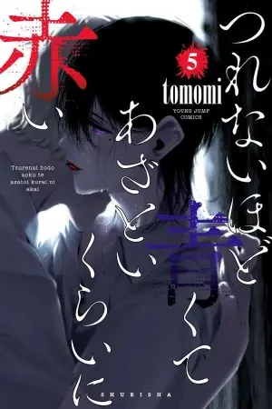 Portada del manga Tan frío como el azul y tan agresivo como el rojo. en español