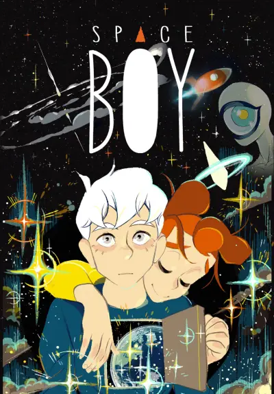 Portada del manga Space Boy en español