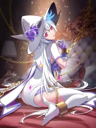Portada del manga Reincarnated as a Disaster Witch, I Don't Want to Be Captured en español