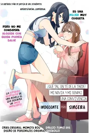 ¿Qué tal un té de la tarde? Mi novia y mi senpai, una convivencia indecente y sincera